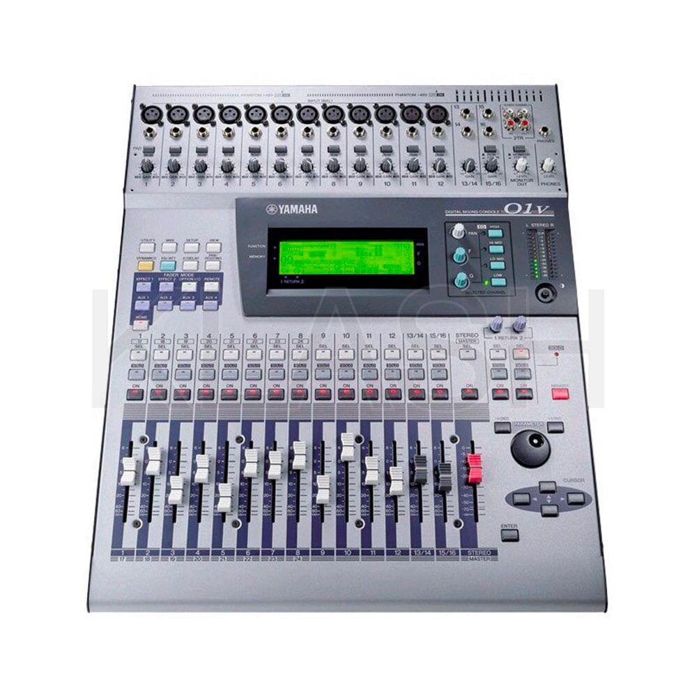 MIXER DIGITALE YAMAHA 01V PER NOLEGGIO IDEALE PER EVENTI LIVE E STUDI DI REGISTRAZIONE A MILANO