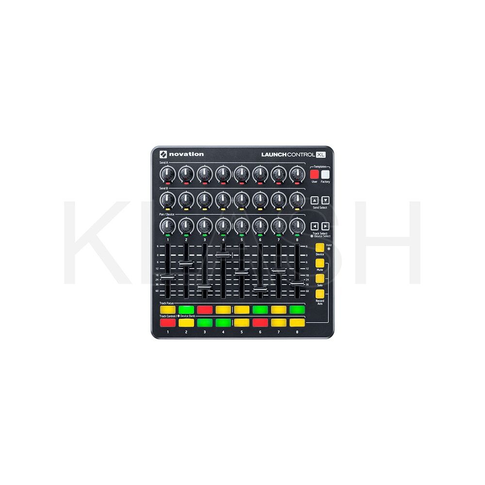 CONTROLLER MIDI NOVATION LAUNCH CONTROL XL MK2 PERFETTO PER PRODUZIONI MUSICALI E DJ SET DISPONIBILE PER NOLEGGIO A MILANO
